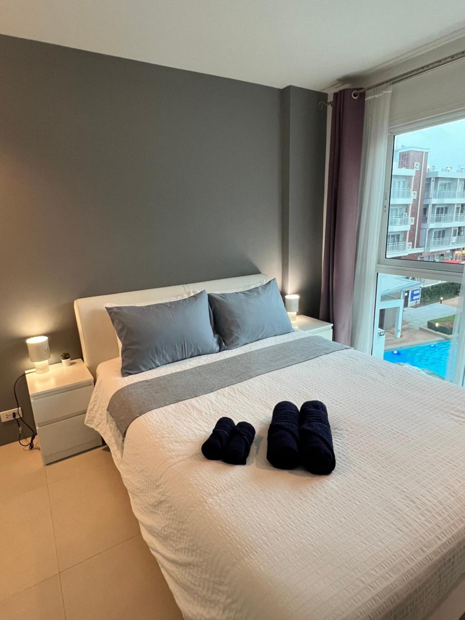 Grandblue Condominium 307 Pool-Seaview Maephim Rayong Mae Phim Exterior foto
